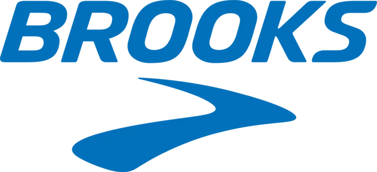 Logo for the running shoe and apparel company, Brooks