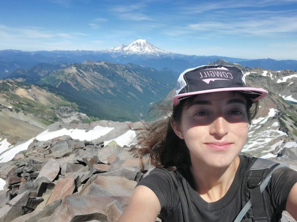 A photos of runner Isabel Perry